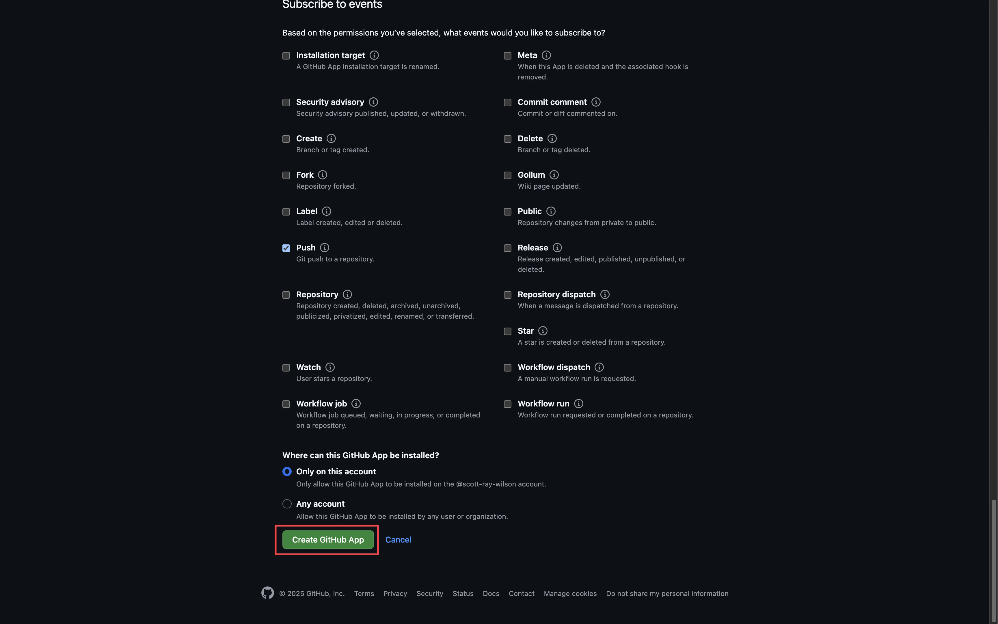 github radar app complete
