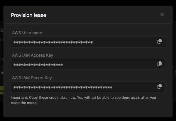 Provision Lease