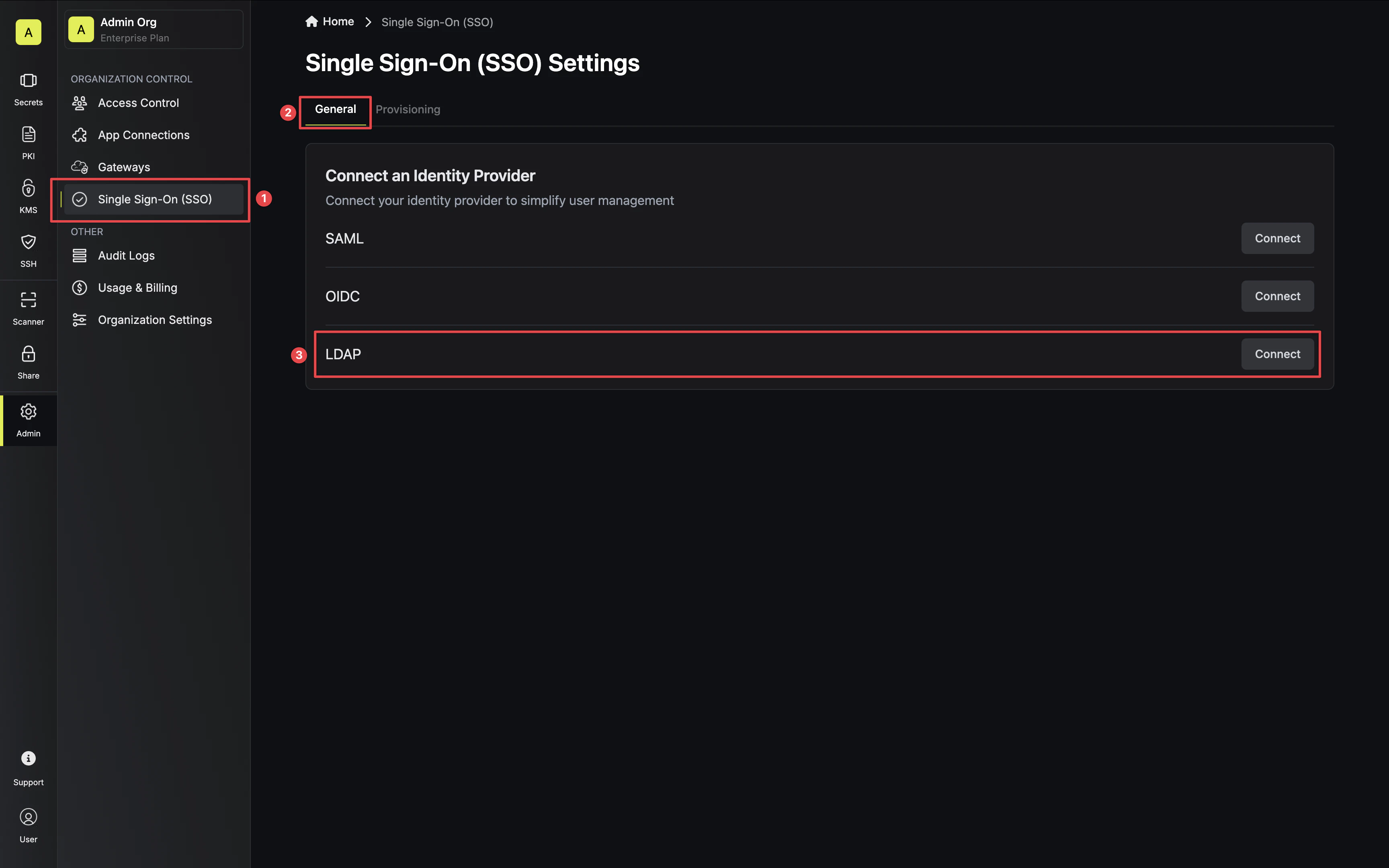 LDAP SSO Connect