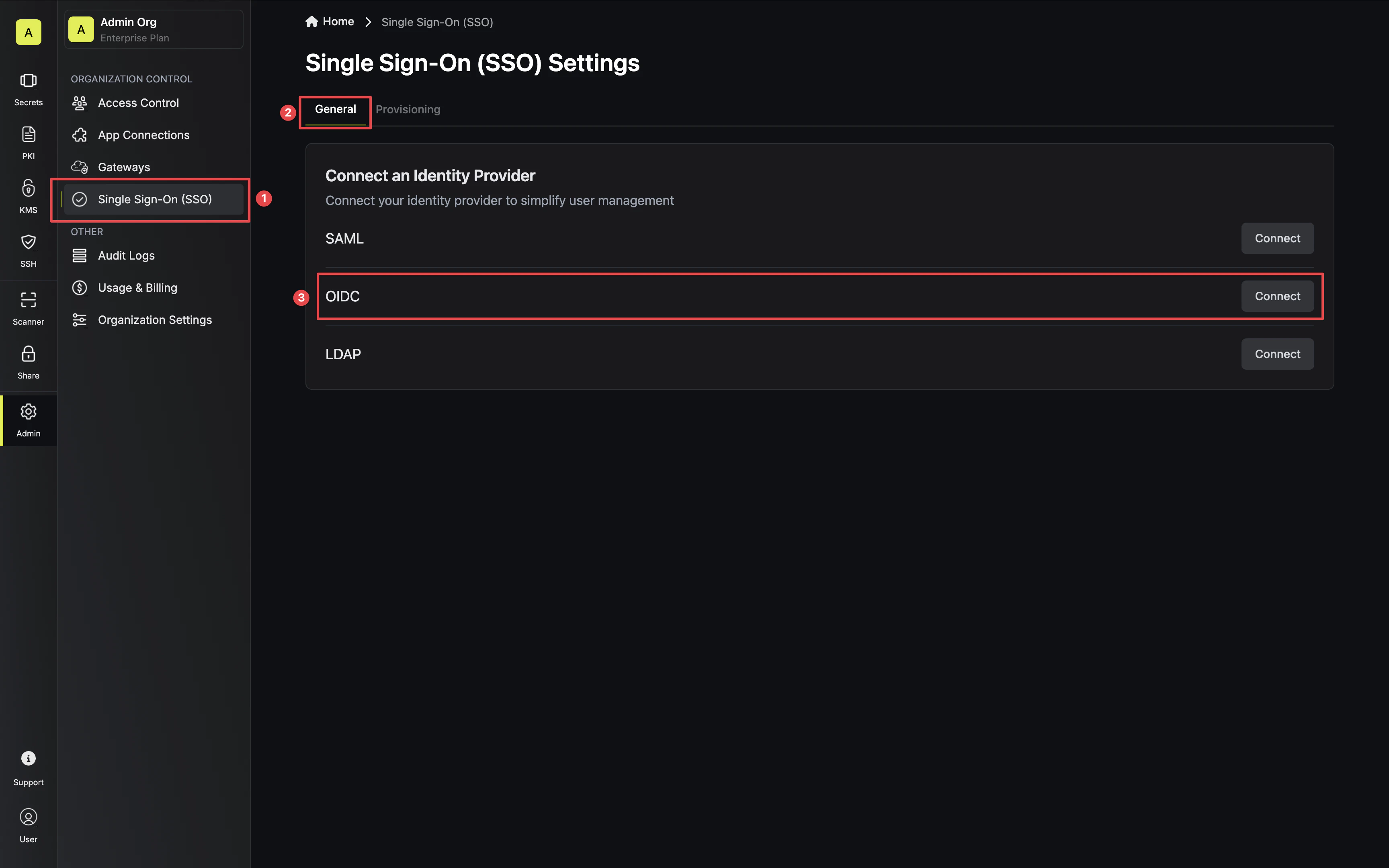 OIDC SSO Connect