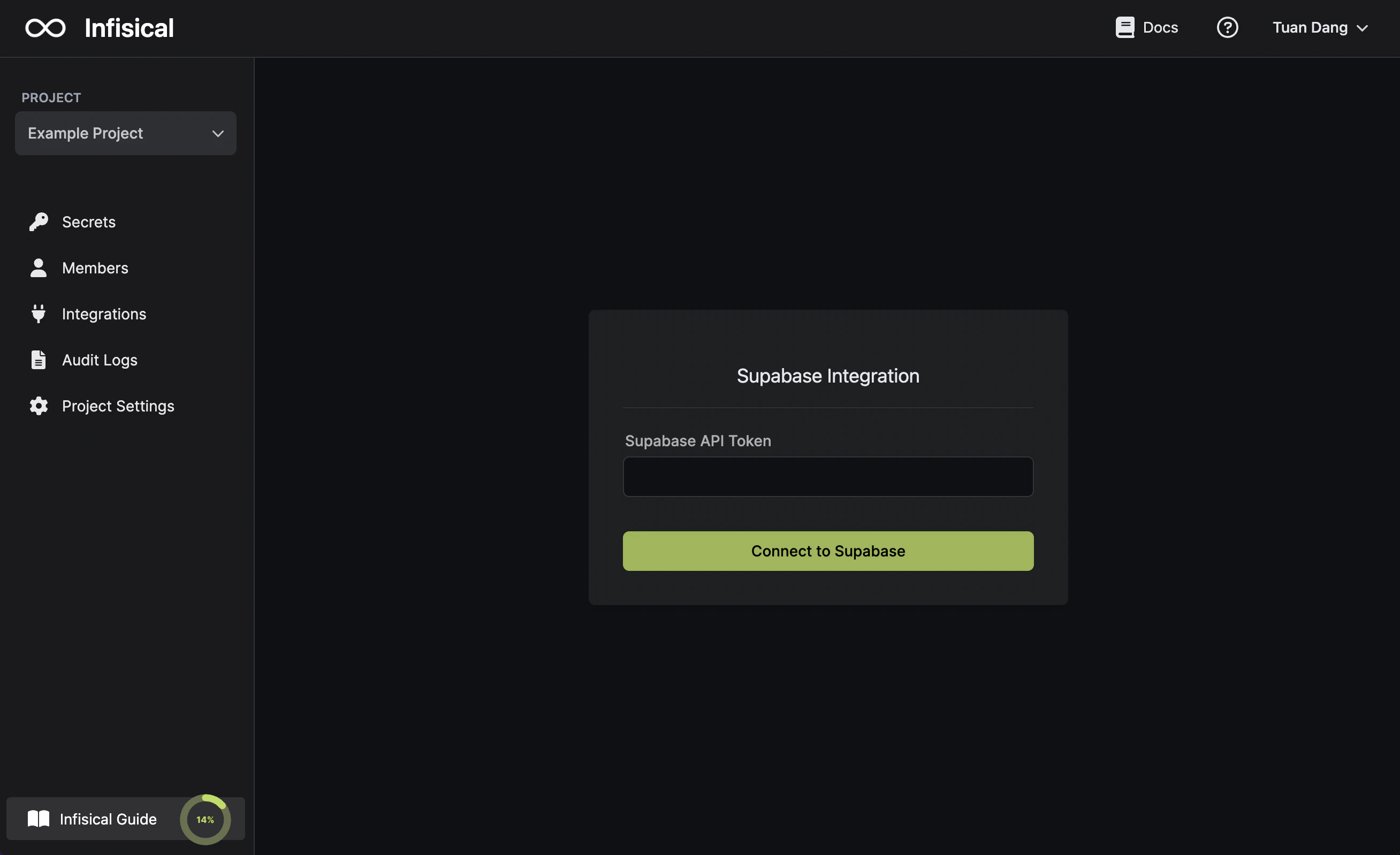 integrations supabase authorization