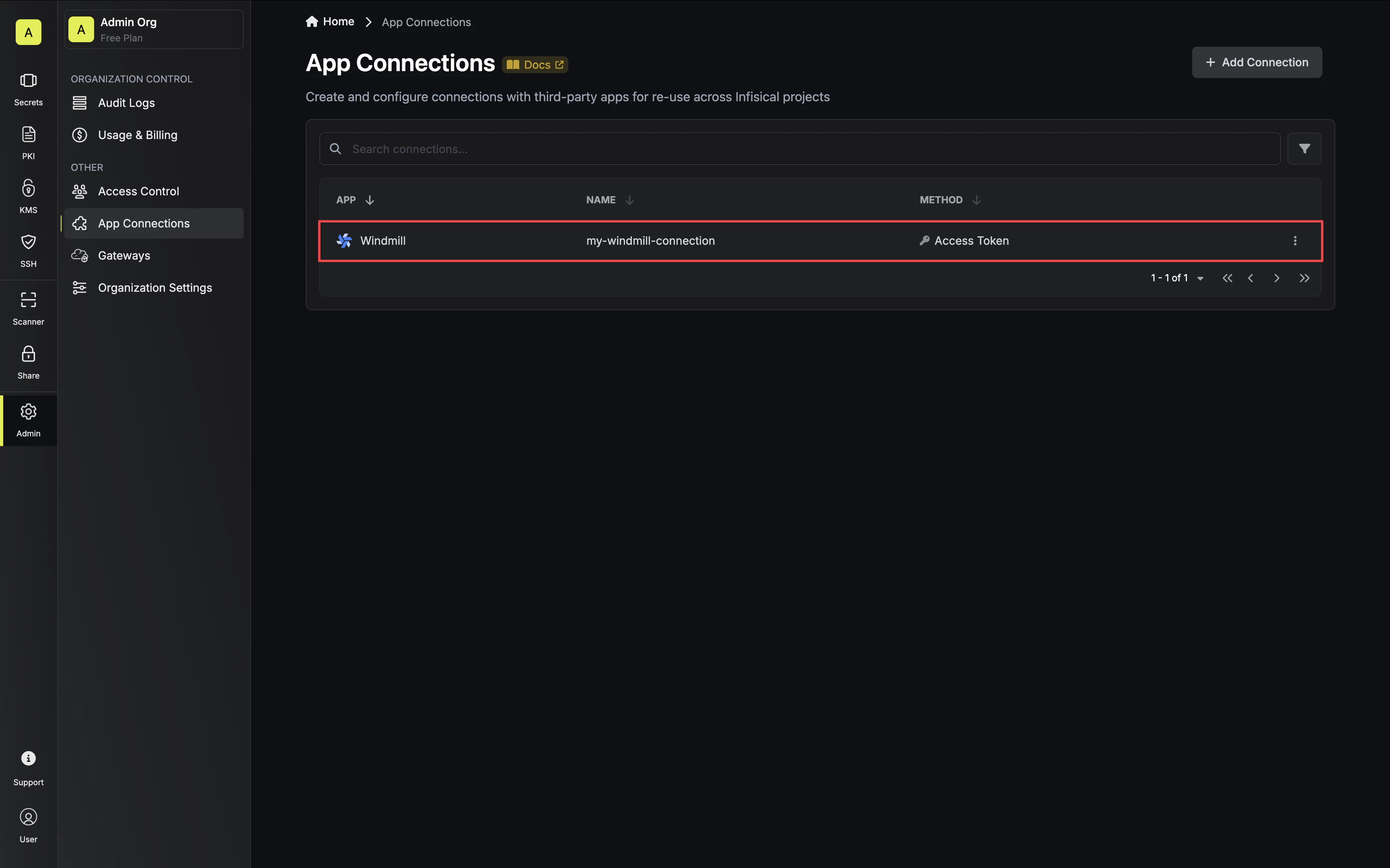 Windmill Connection Created