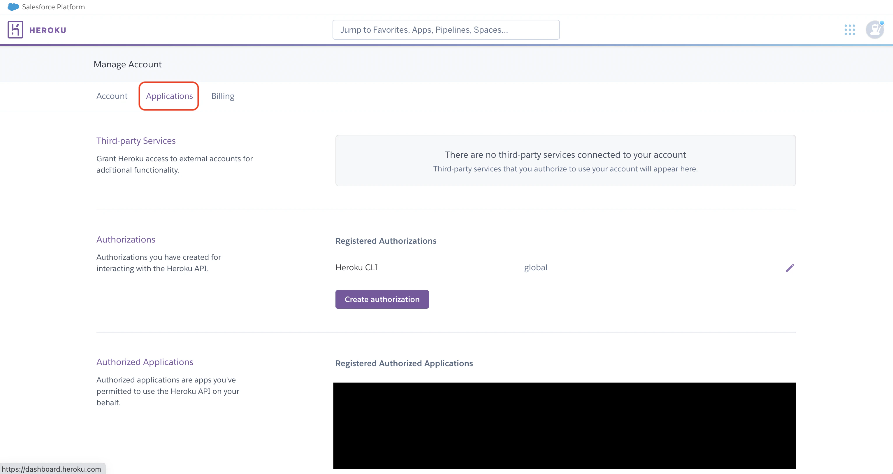 integrations Heroku config