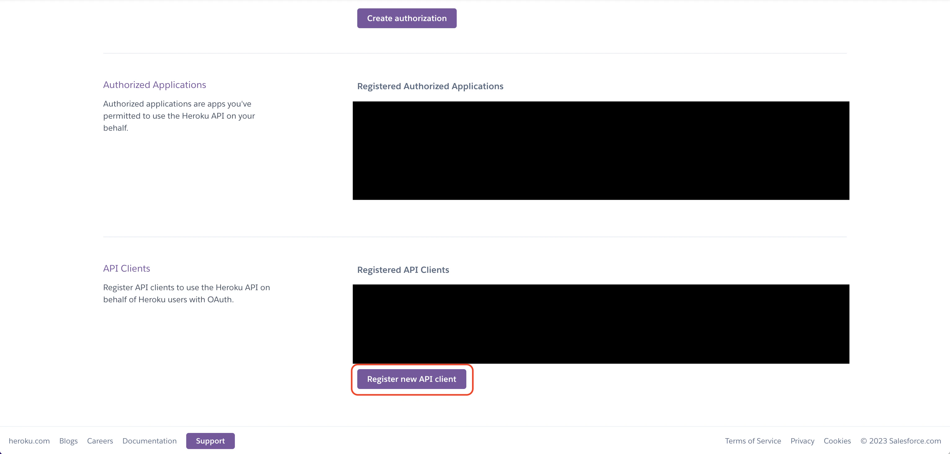 integrations Heroku config