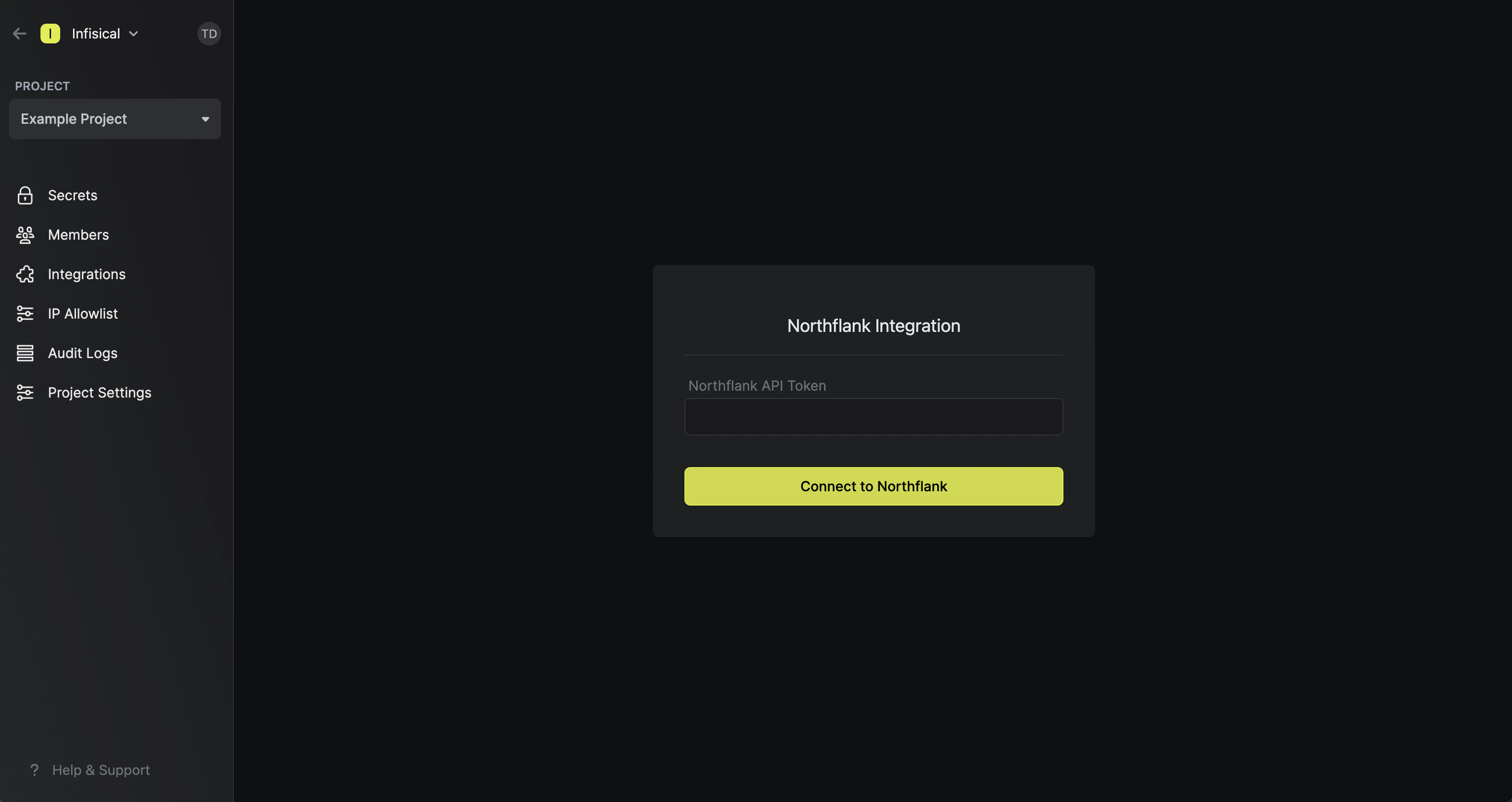 integrations northflank authorization