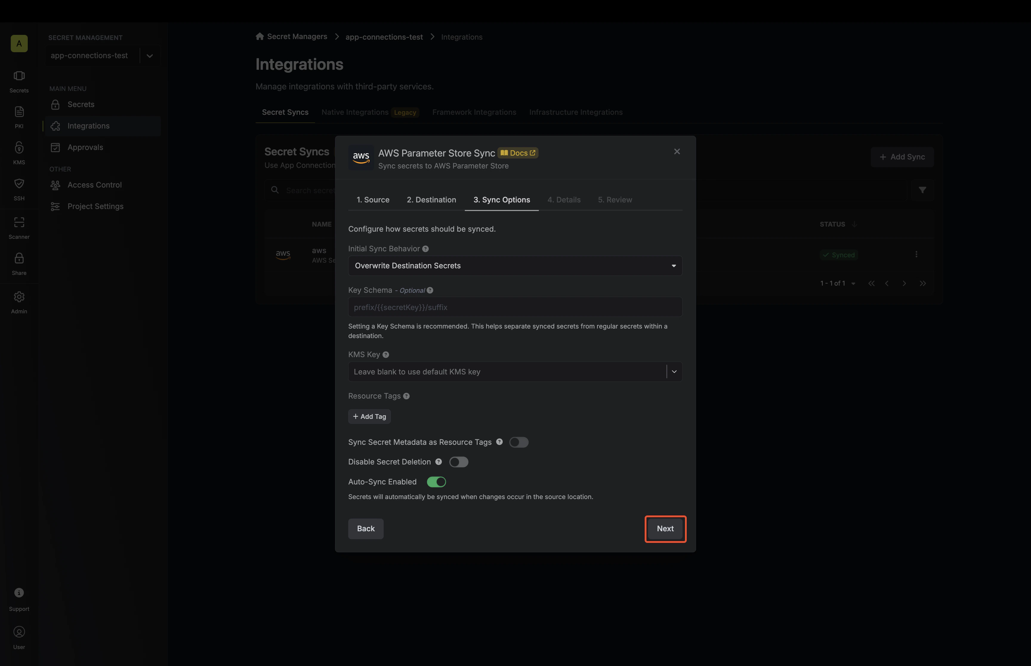 Configure Options