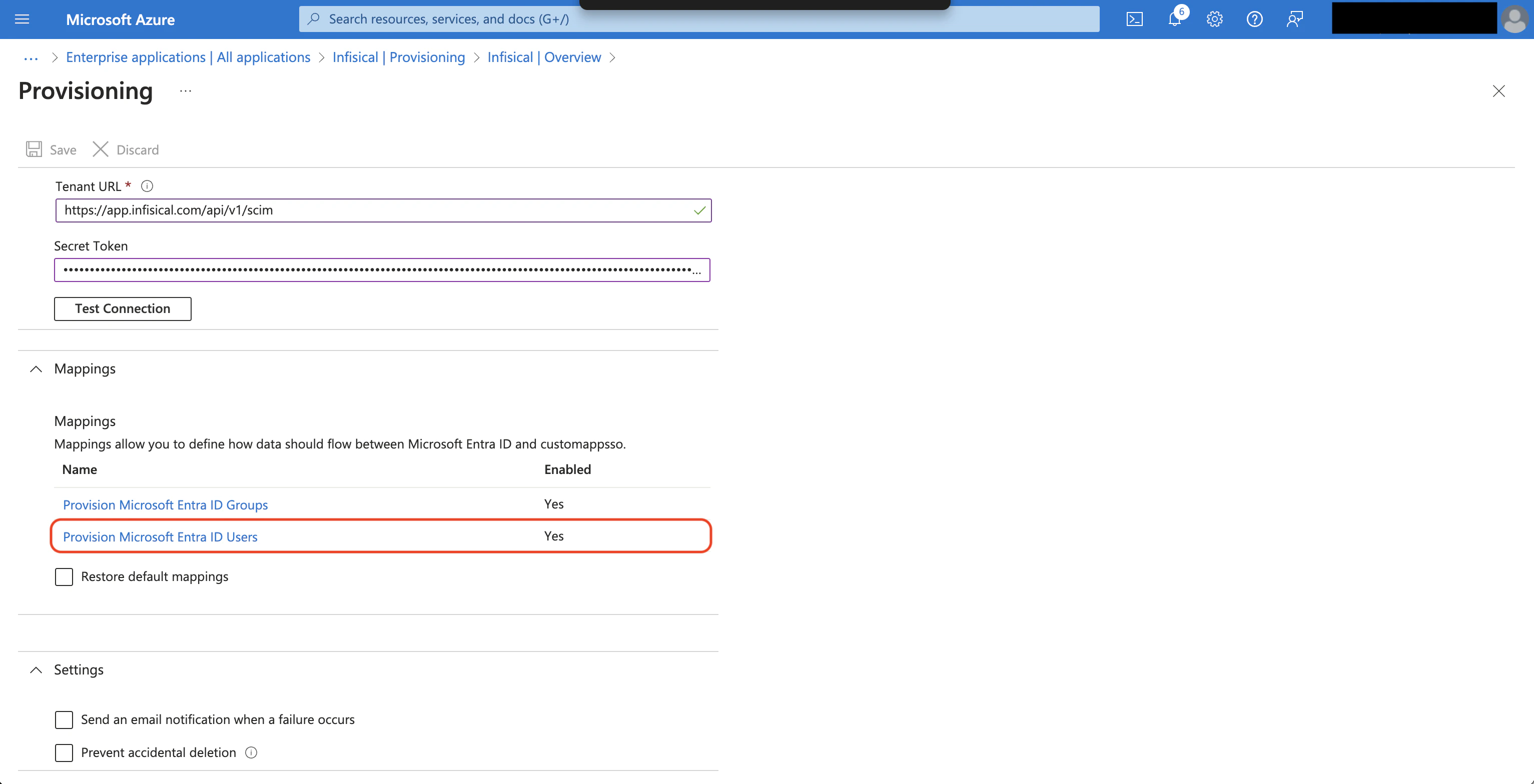 SCIM Azure