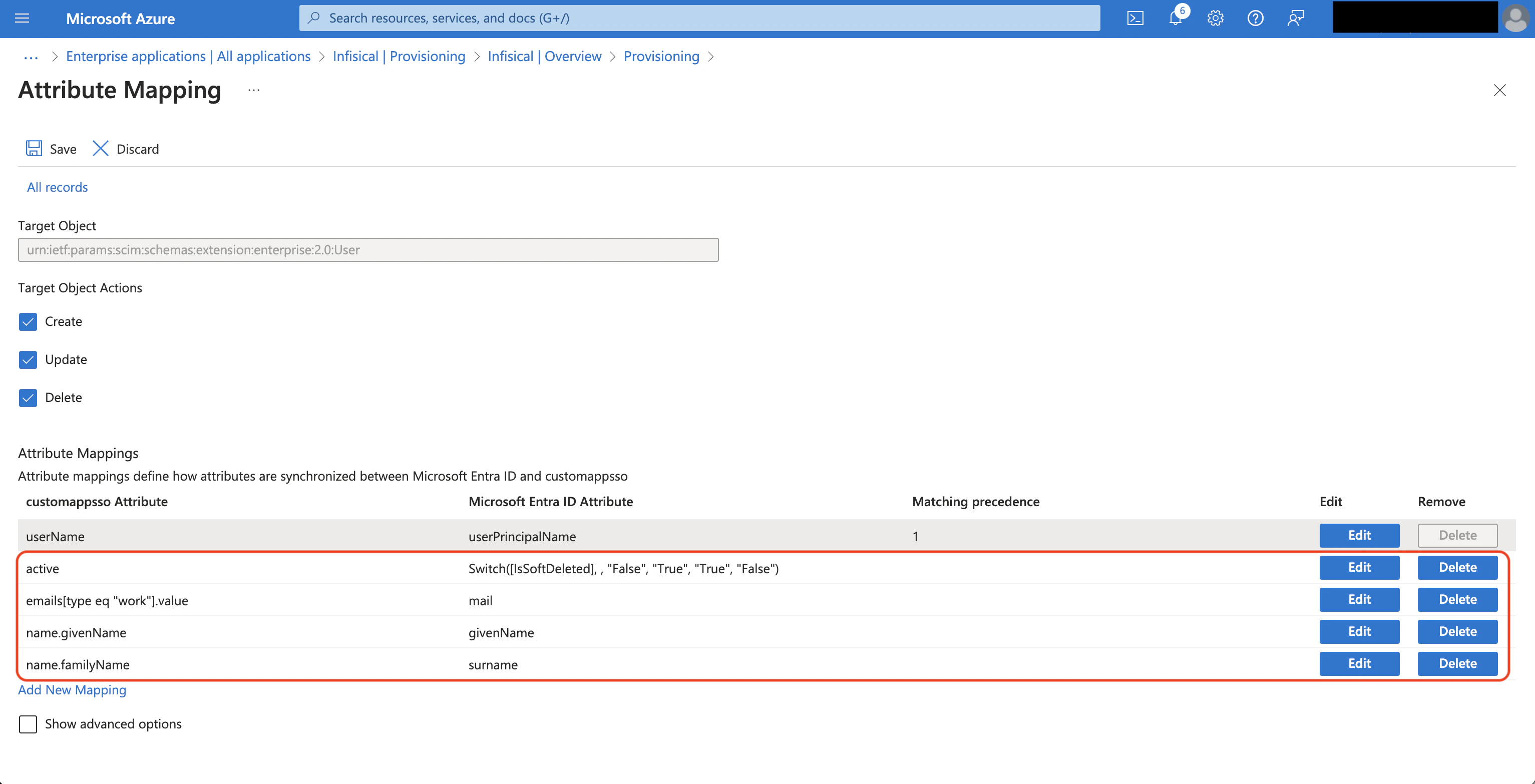 SCIM Azure