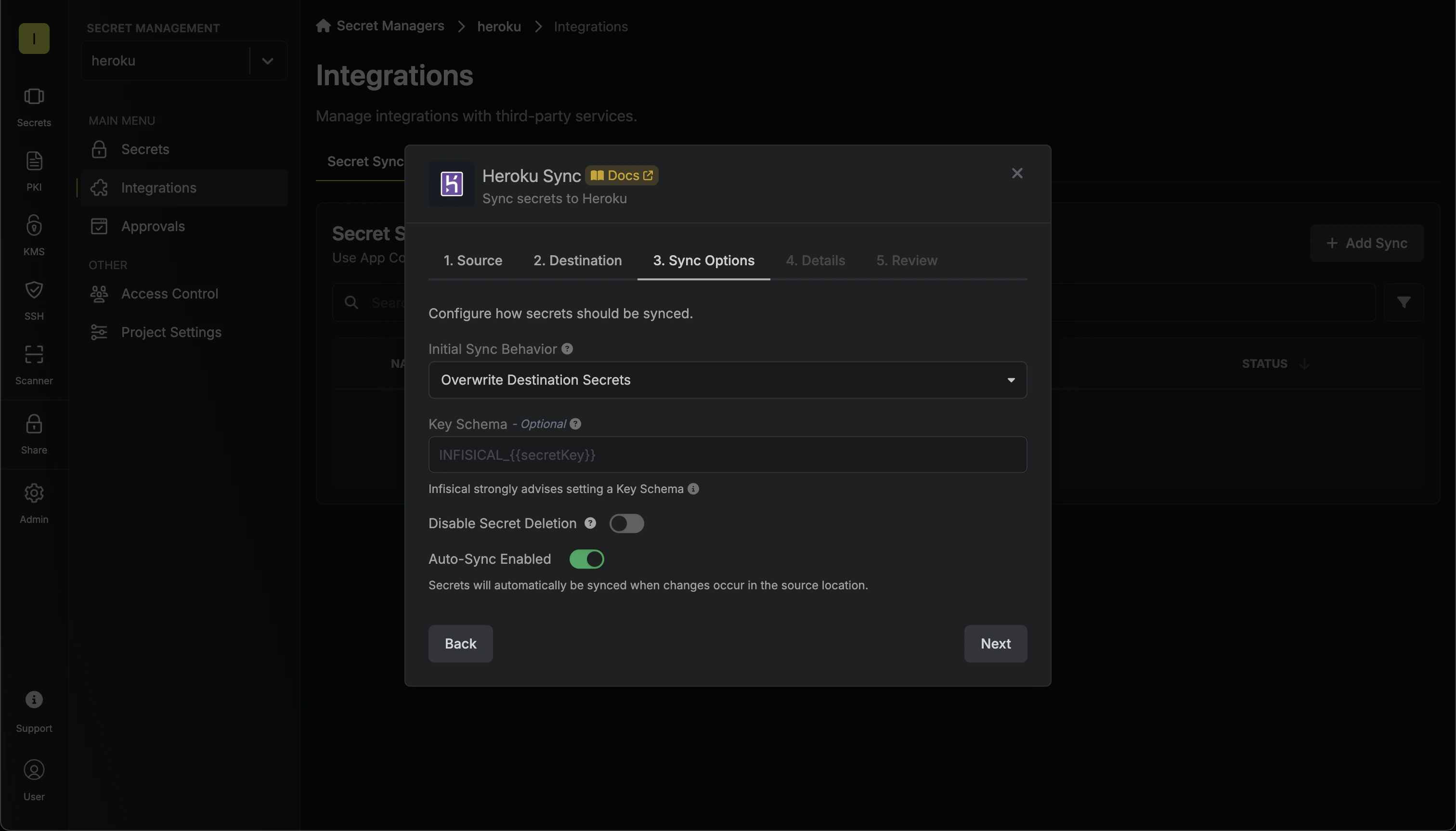 Configure Options