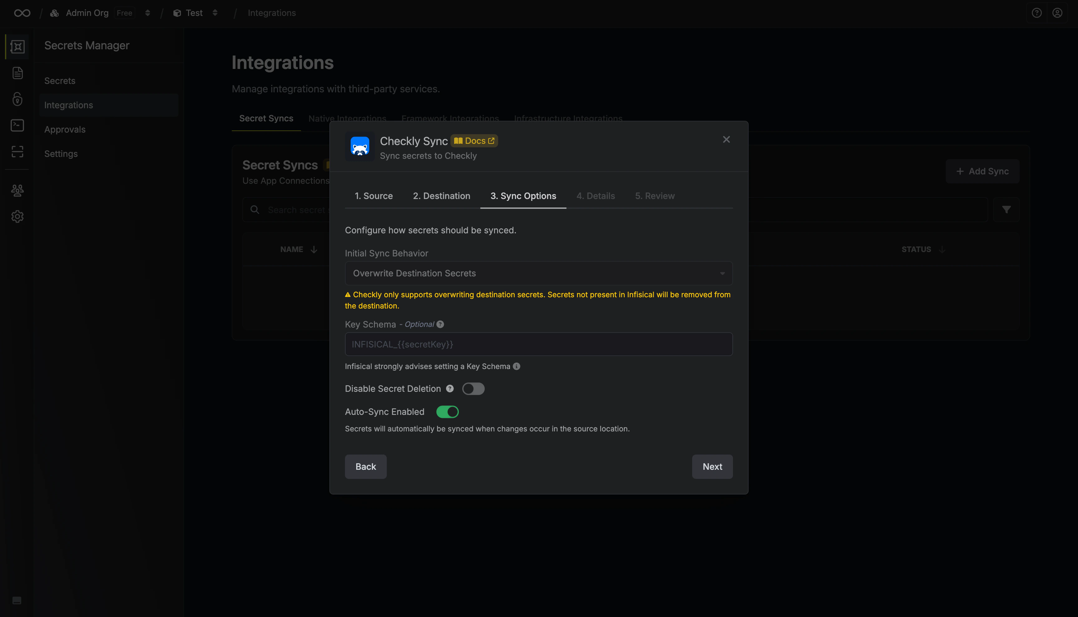 Configure Options