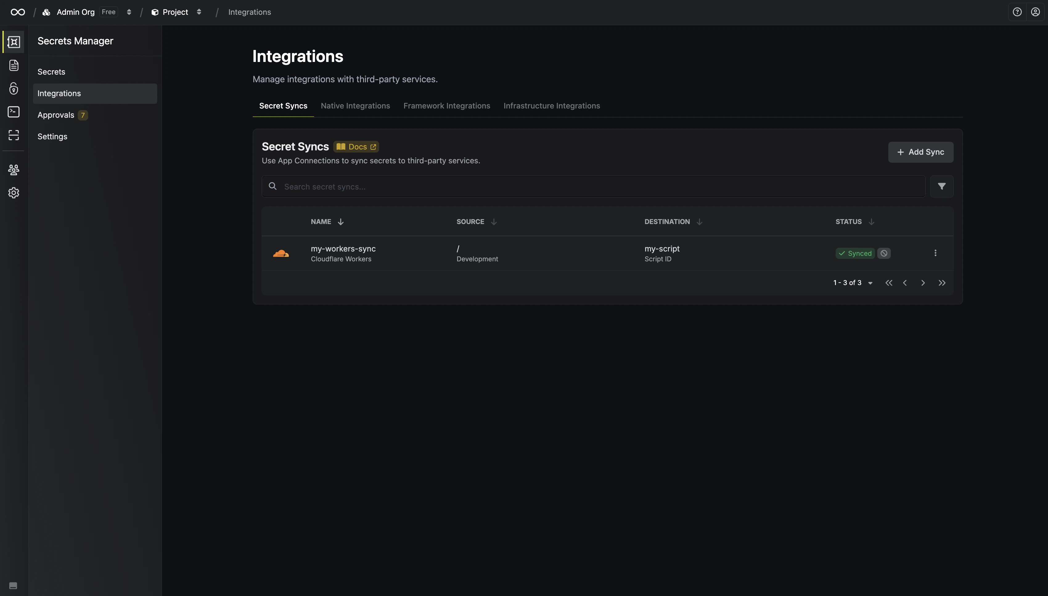 Sync Secrets