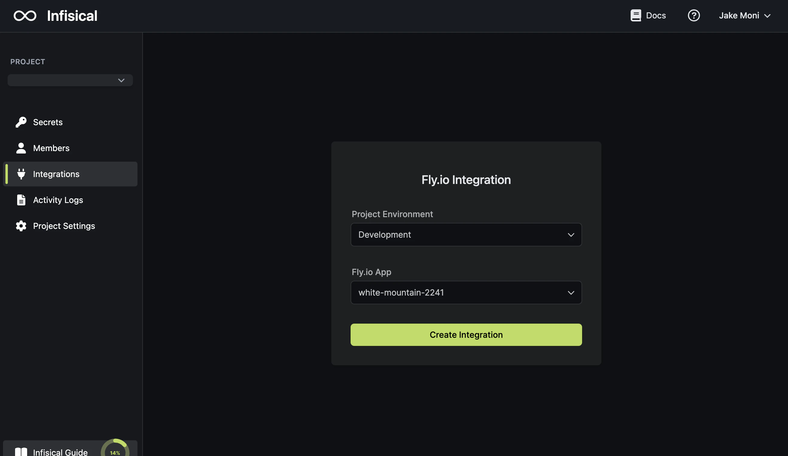integrations fly