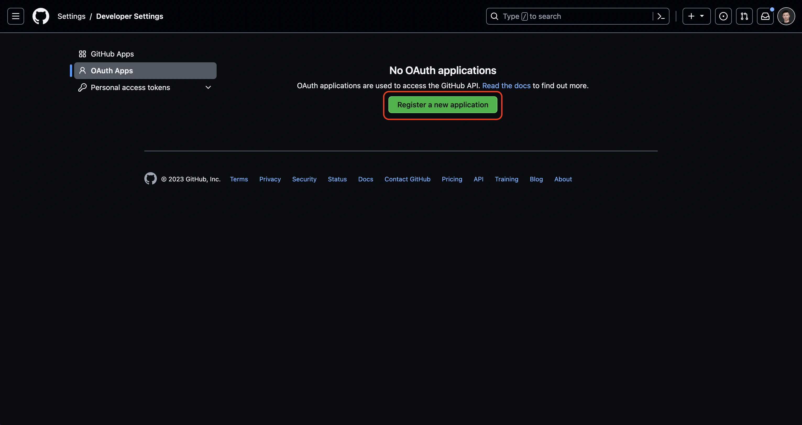 integrations github config