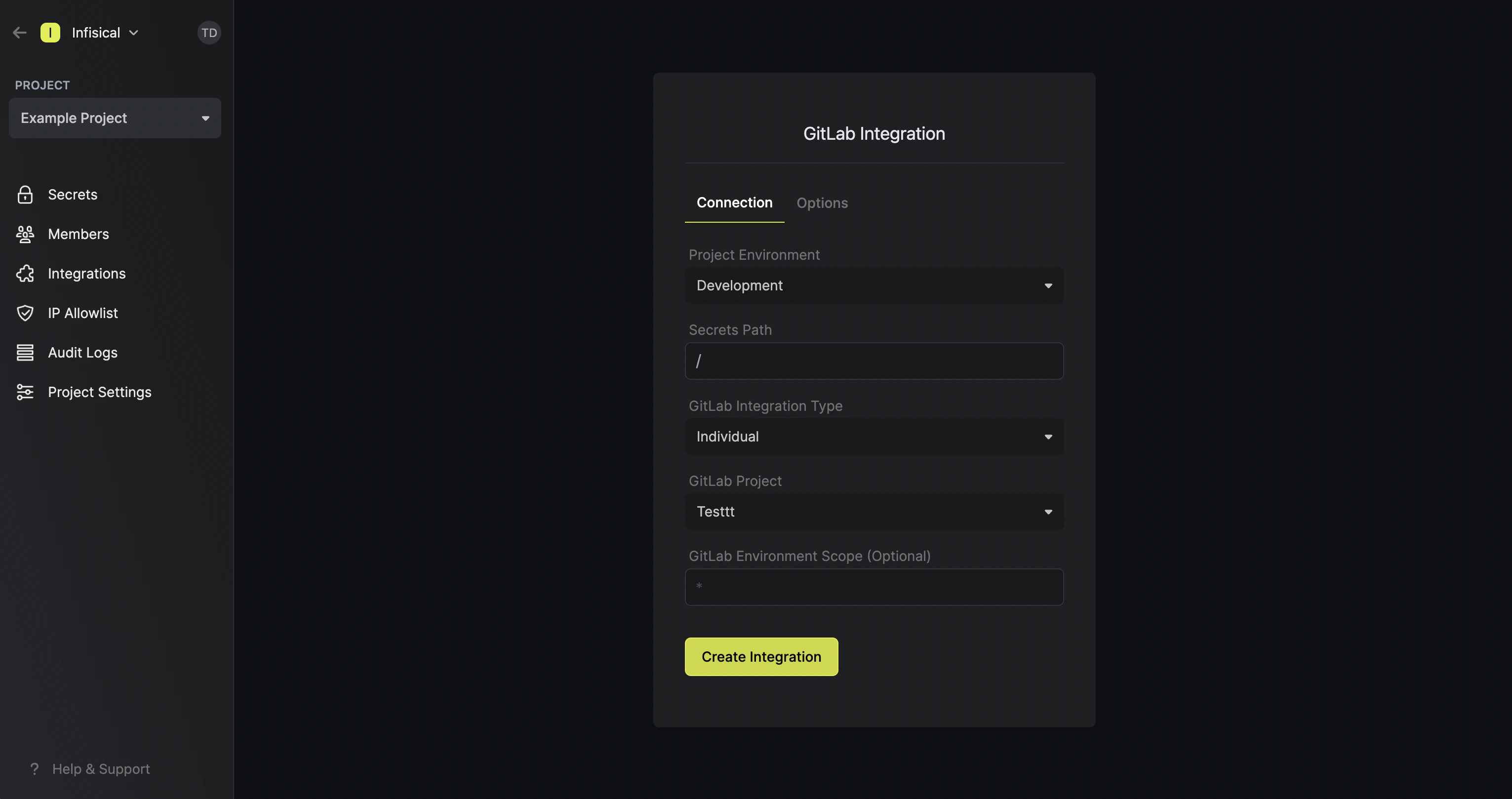 integrations gitlab