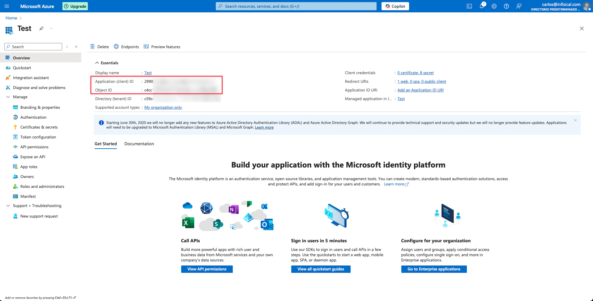 Azure Client ID