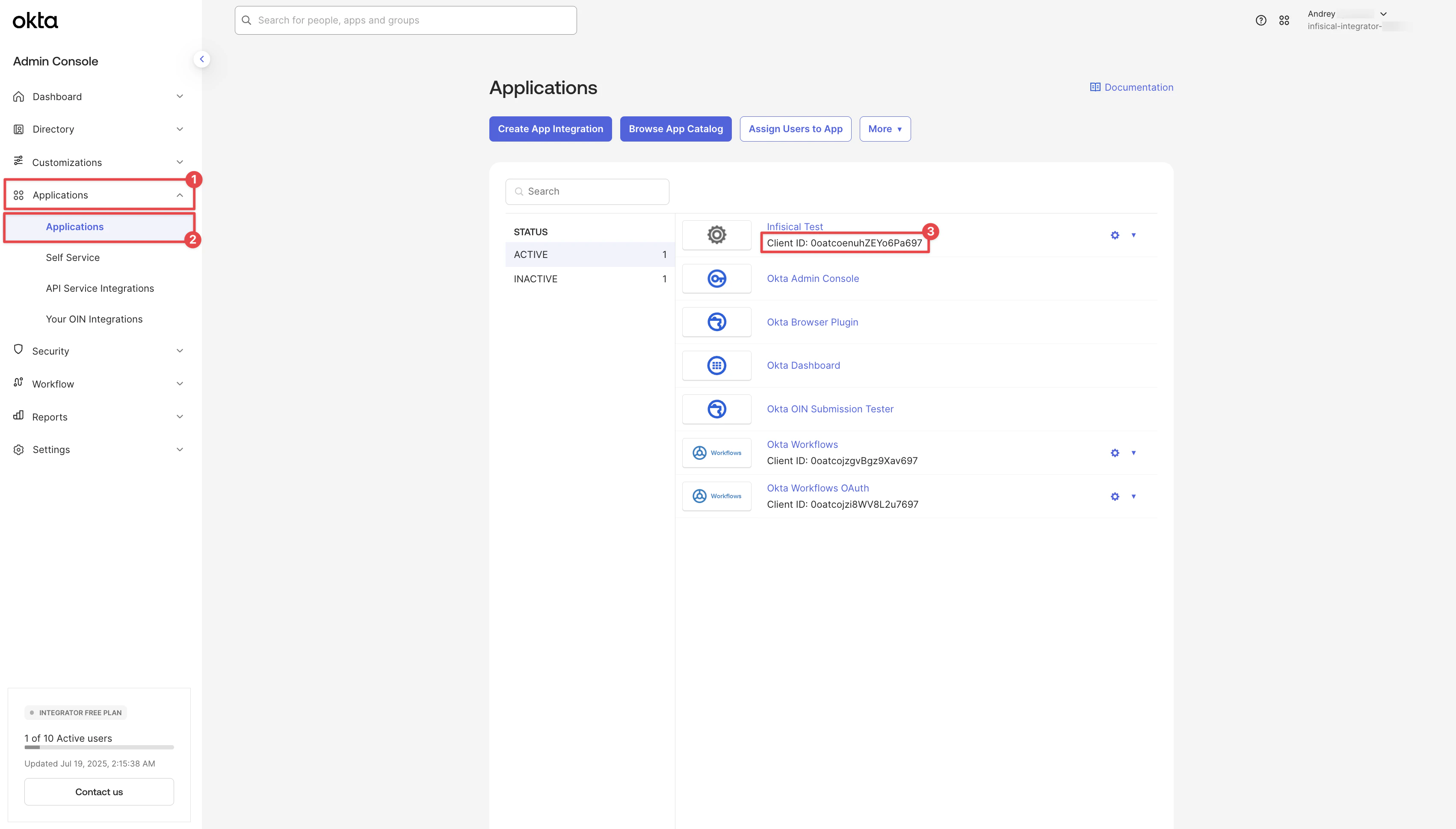 Okta Client ID