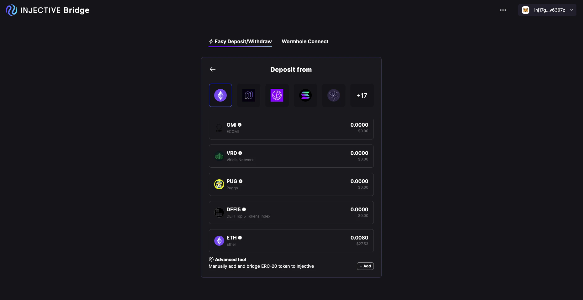 Add Custom ERC-20 Token