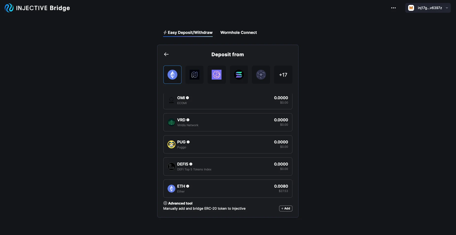 Add Custom ERC-20 Token