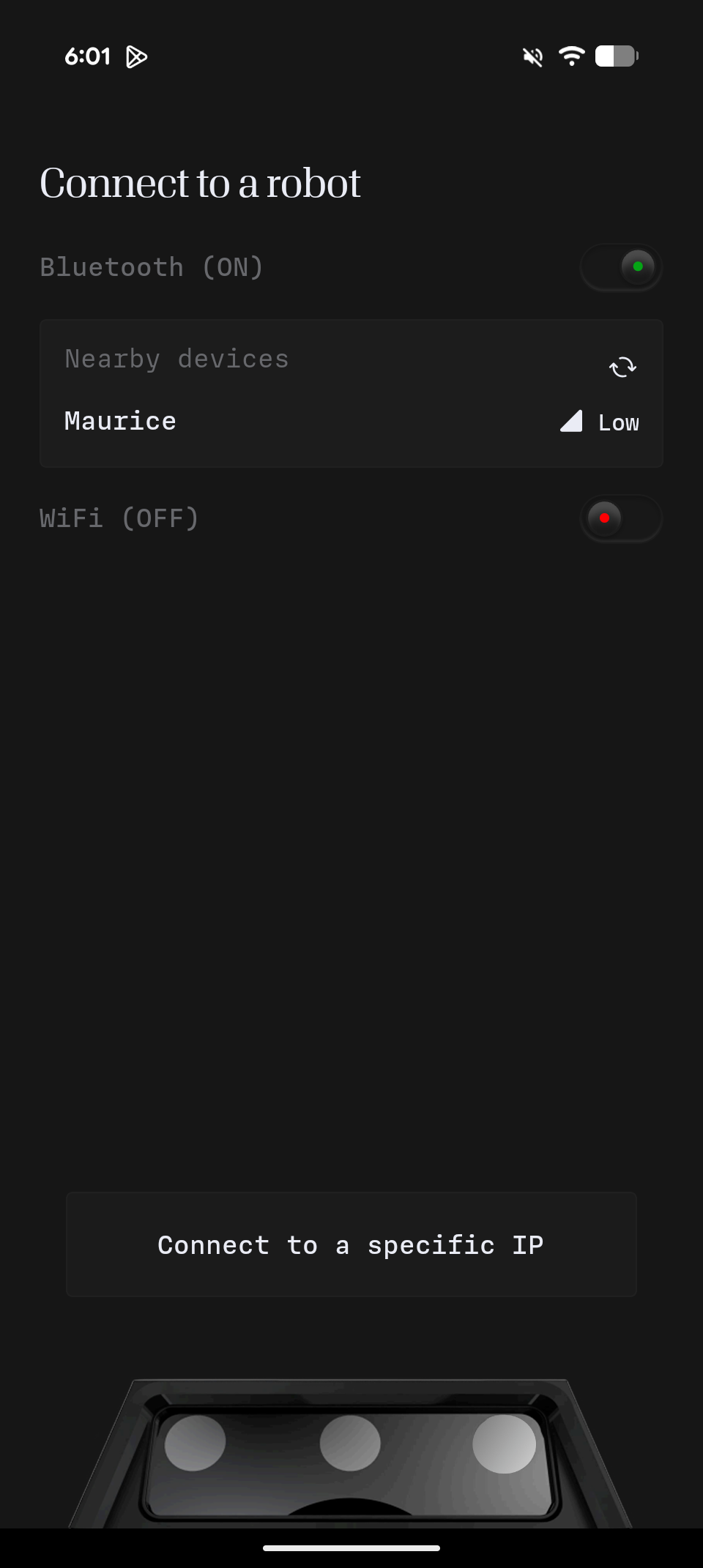 Bluetooth discovery step