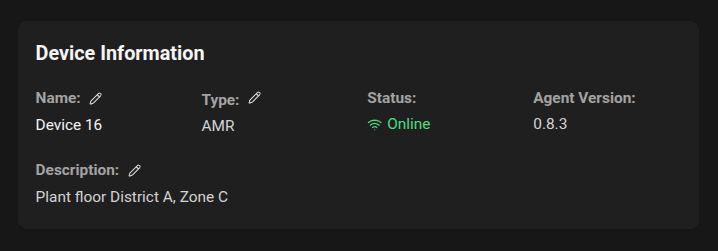 Device Header