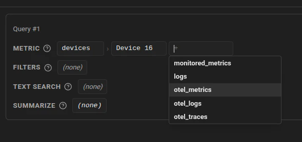 Query Builder OTel