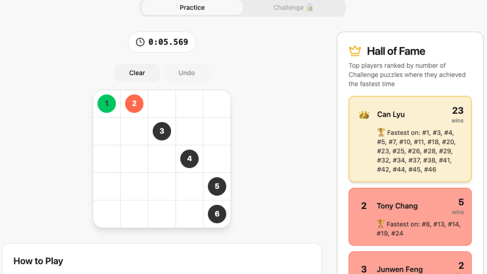 Line Connect Race showcase