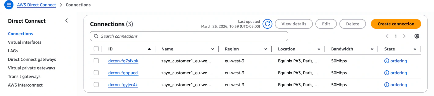 AWS screenshot