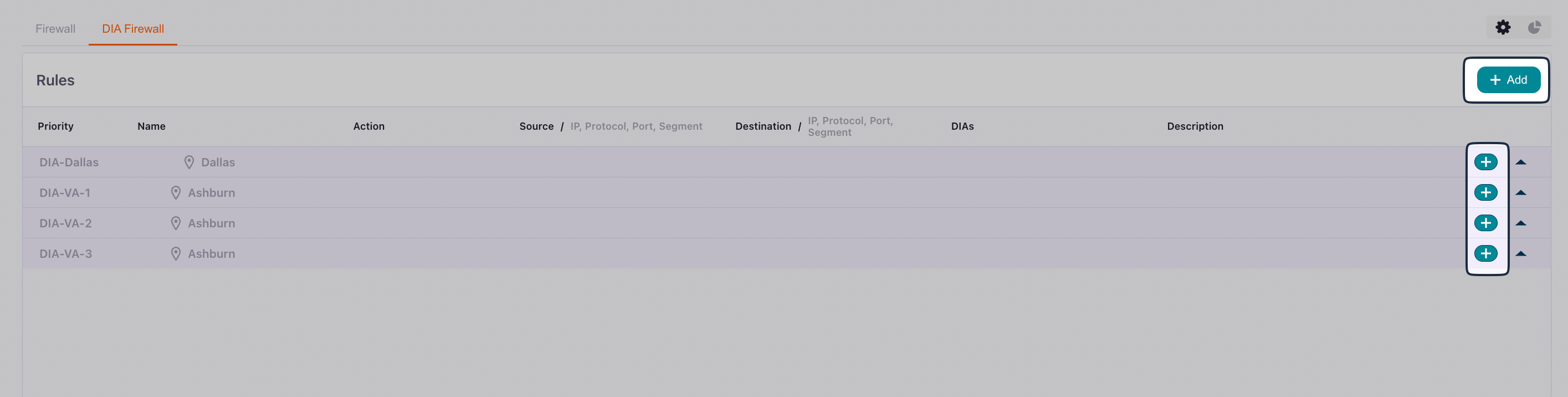 Create a DIA Firewall Rule - DynamicLink Knowledge Base