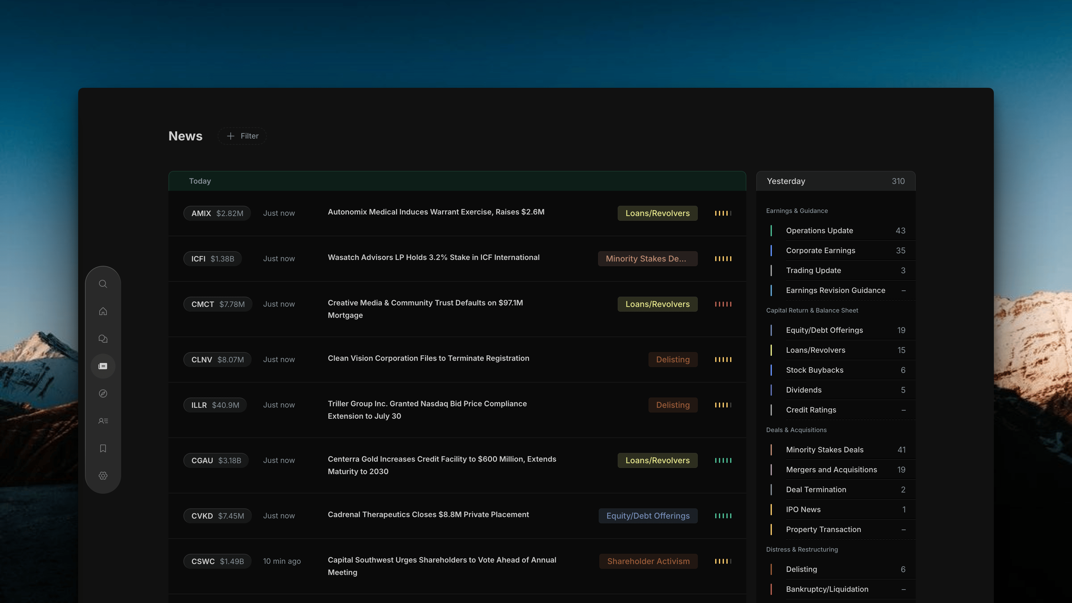 Insighthread News page