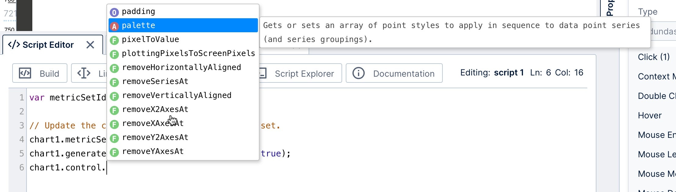 Built-in Script Editor with auto-complete support Built-in Script Editor with auto-complete support