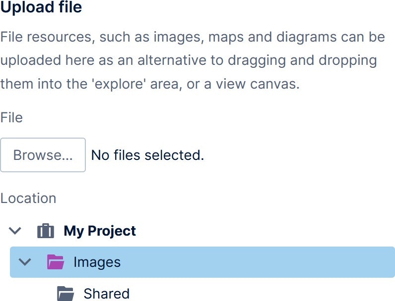 Click Choose Files Click Choose Files