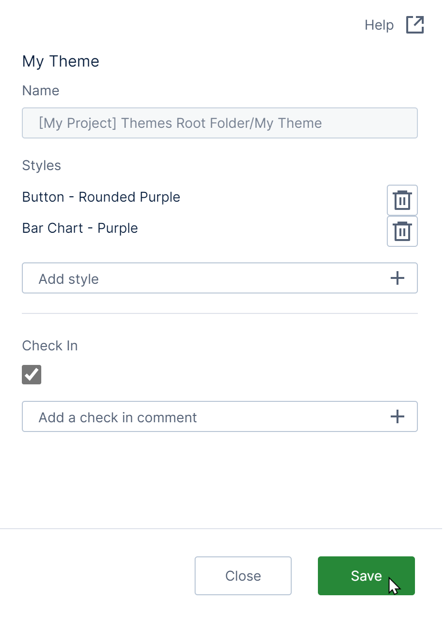 Two styles added to the theme Two styles added to the theme