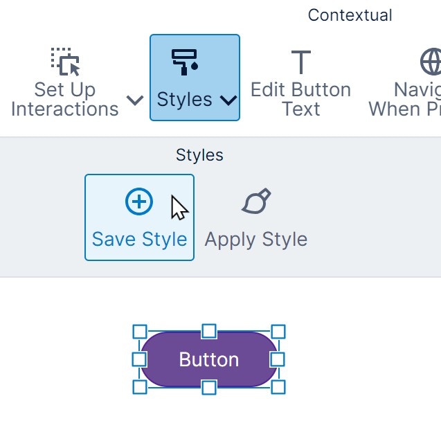 Click Save Style