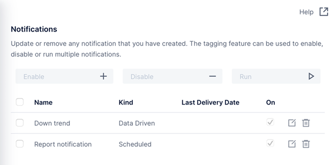 Manage notifications Manage notifications