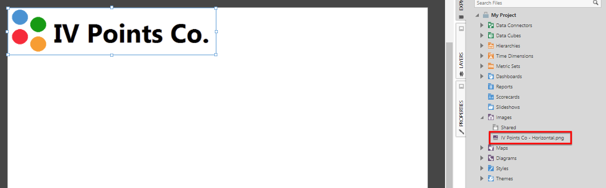 Add a rectangle to the template to serve as a background frame Add a rectangle to the template to serve as a background frame