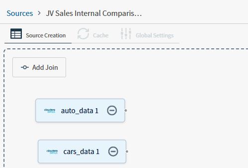 select to add a joins object to your data source when one or more entities are present