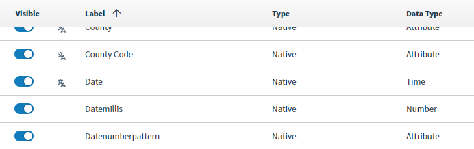 the translation symbol indicates a translation is available for the field