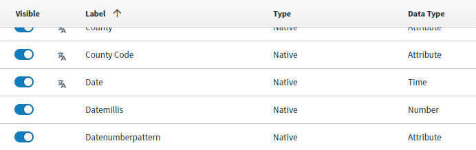 the translation symbol indicates a translation is available for the field