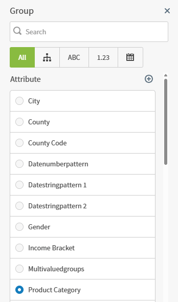 use this work area to select a group for the selected access
