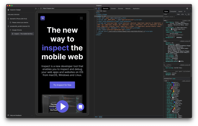 How to debug mobile websites on Android devices with Inspect - Inspect ...