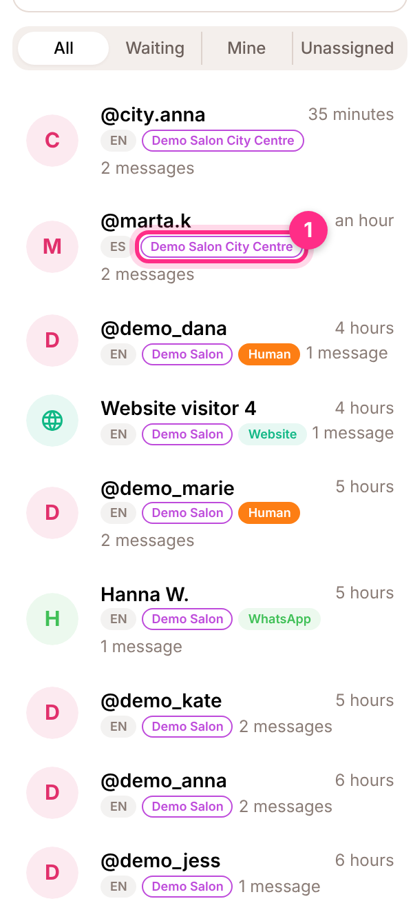 A shared inbox
