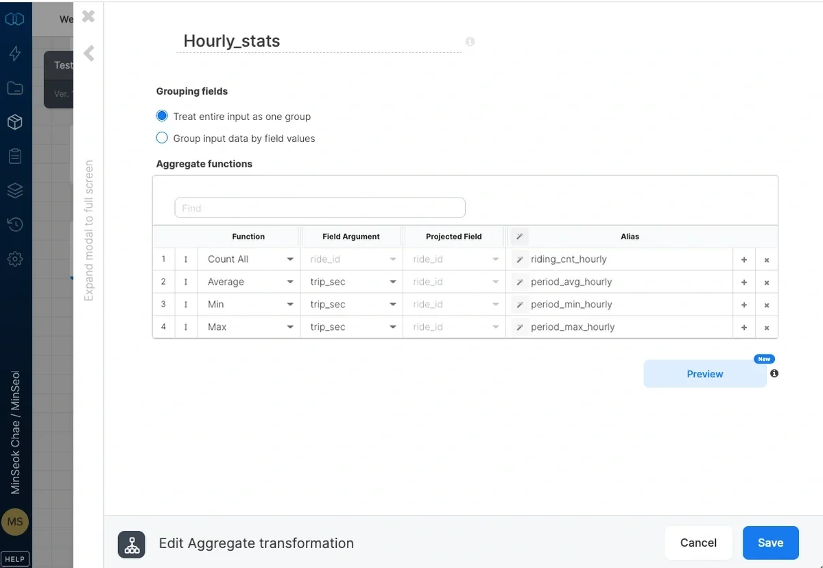 Treat entire input as one group option selected