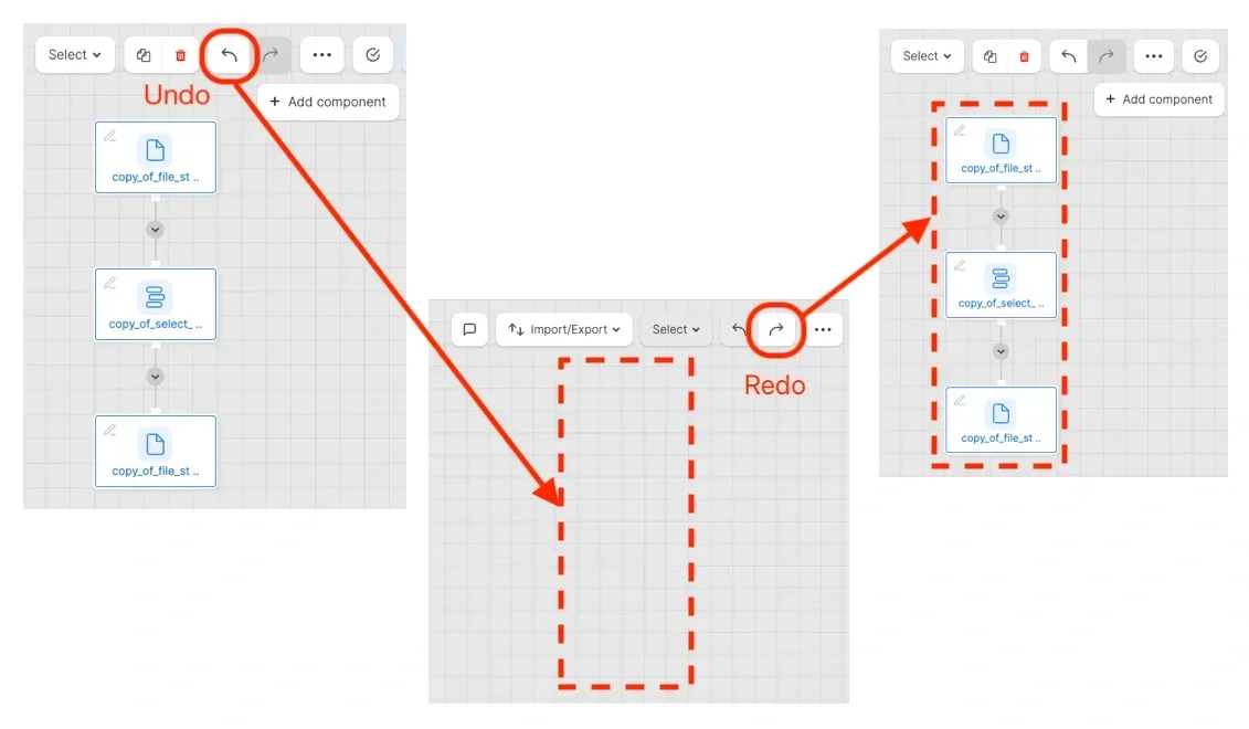 Expression editor with auto-complete showing functions and fields