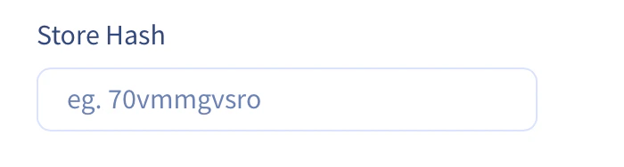 Store hash input field in the Integrate.io source configuration