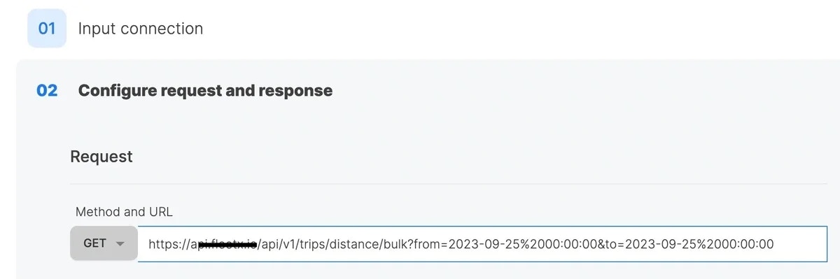 URL with spaces manually replaced by %20 encoding in IIO