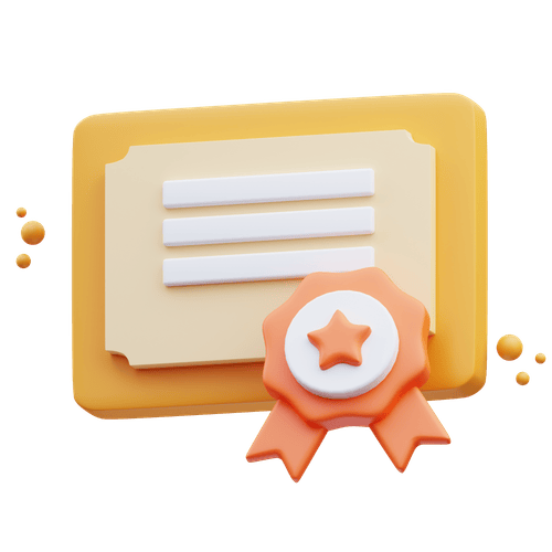 Introduction to 3D Printing certificate of completion