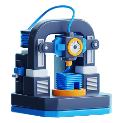 A desktop FDM 3D printer