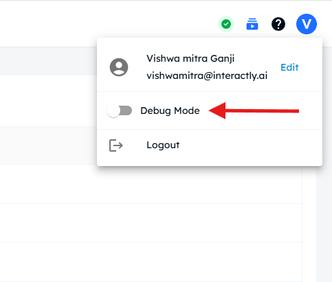 Click On Profile Icon