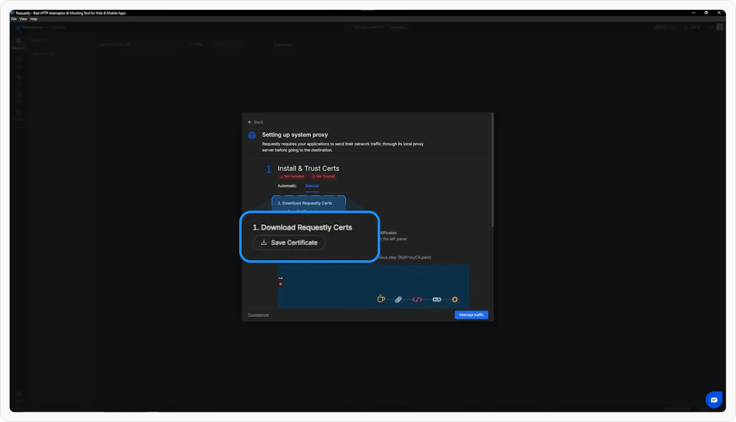 Manual Certificate Installation