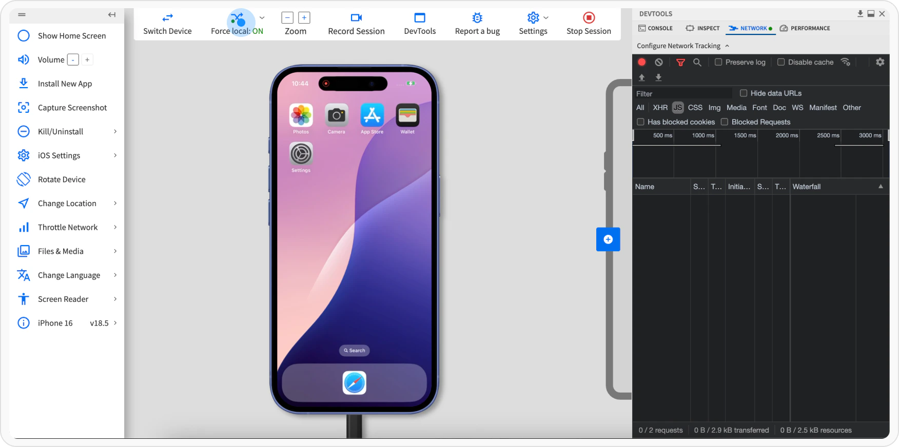 App Live Force Local On Pn